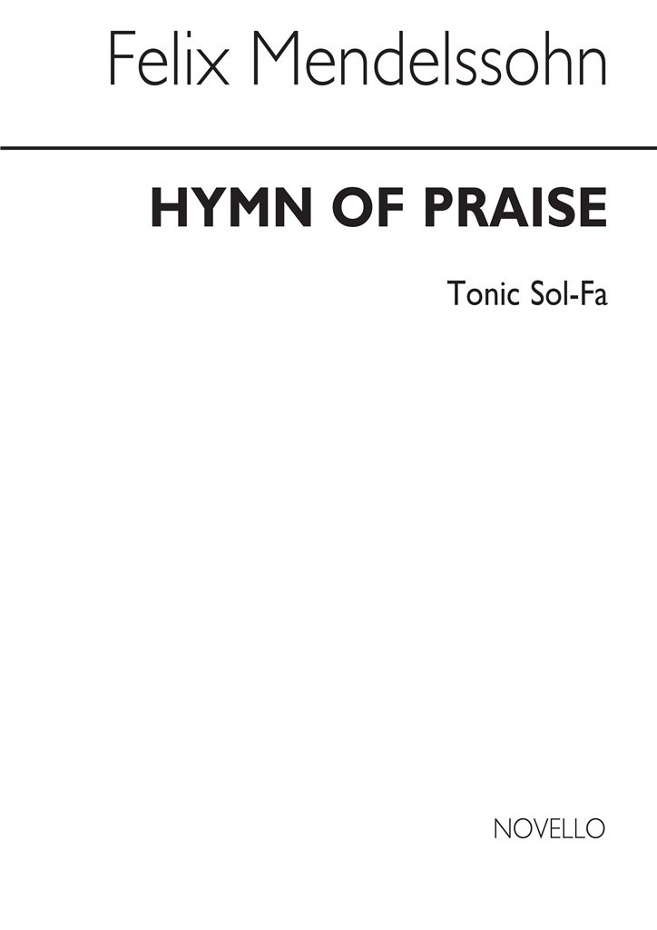 Hymn Of Praise